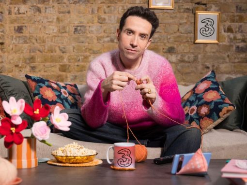 Scroll & Stitch – Three UK and Nick Grimshaw launch new ‘Mobile Crochet’ kits for TV fans, so you can hook, while being hooked on your favourite show image