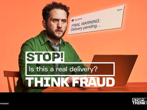 Three gets behind government’s Stop! Think Fraud campaign image