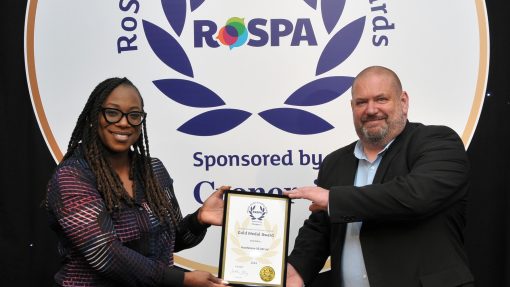 Three UK earns prestigious global health and safety award from The Royal Society for the Prevention of Accidents (RoSPA) image