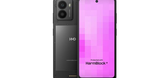 The HMD Fuse protected with HarmBlock+ available on Three UK image
