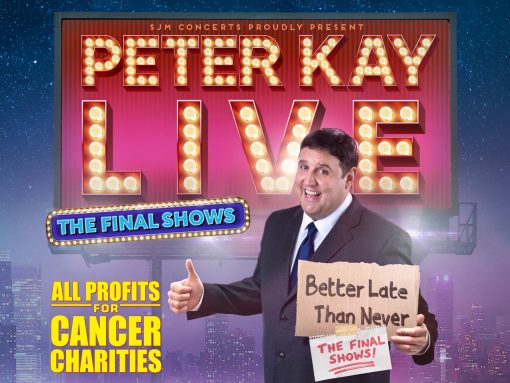 Three UK offers early ticket access to Peter Kay’s Final Arena Shows image